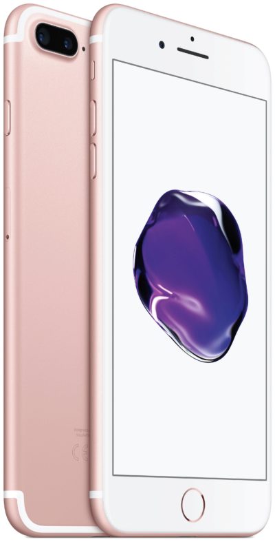 Sim Free iPhone 7 Plus 128GB Mobile Phone - Rose Gold.